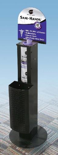 Sani-Bracket Deluxe Multi Canister Floor Stands - P013600 - 1 Each - MDL-NPKP013600
