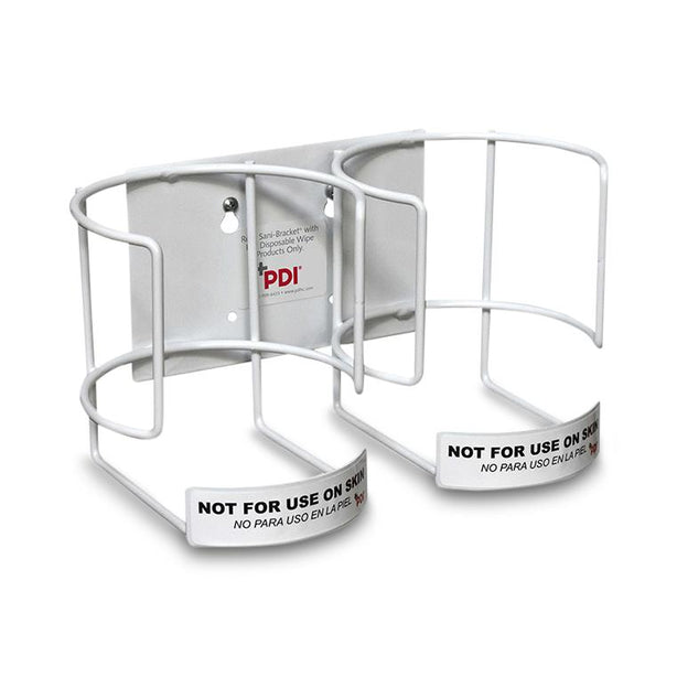 Pdi Canisters Sani-Bracket, Sani-Cloth, Wipes, Double Can - Q52510 - 1 Each