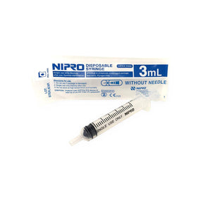 Nipro Medical Luer Lock Syringe without Needles JD+03L 1000.0 Each-MDL-NPMJD03LCS