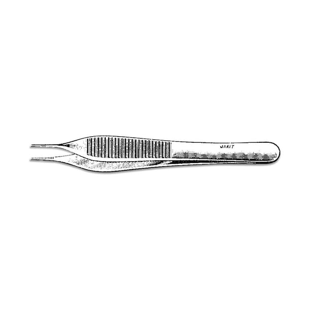 Integra Jarit Adson Dressing Forceps, 4-3/4", Serrated Jaws, Lifesciences Tissue - NRC130230