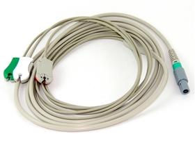 Norav Medical Inc. ECG Lead Cable with Round Connector - NRVC3CULLODUR