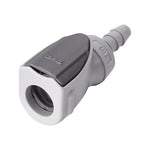 NS1 Connector, Body, Valved, Barbed - Fits 1/8 inch ID Tubing (0.125 inch, 3.18 mm) - NS1D170212