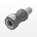 NS4 Connector, Body, Valved, Threaded - 1/4" NPT - NS4D10004