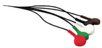 Nasiff Associates and Accessories Holter Leadwires - CB-VX3P-5L - 1 Each