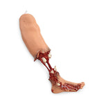 Nasco Healthcare Simulaids Xtreme Trauma Bleeding Leg Moulage 101-482 - 1.0 Each