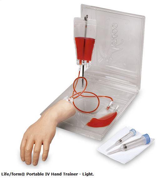 Life/form Portable IV Hand Trainers - LF00700U - 1 Each - MDL-NSCLF00700U