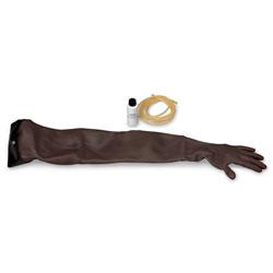NASCO Life/form Adult Venipuncture/ Injection Arms Skin Vein Replacement, Black - LF00987U - 1 Each