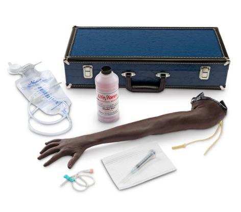 Nasco Life / form Pediatric Practice Arm Trainer Simulator, Dark Skin Tone - LF01257UG - 1 Each