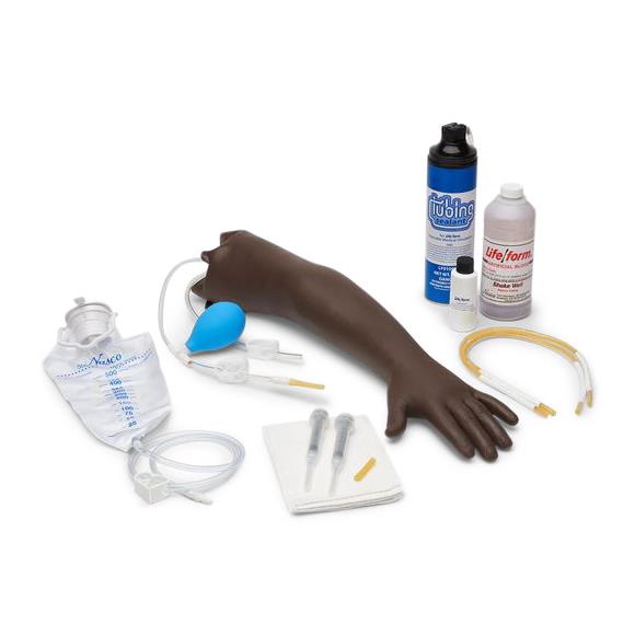 Nasco LF01263U Life / form Arterial Puncture Arm Simulator, Dark Skin - MDL-NSCLF01263U - 1 Each
