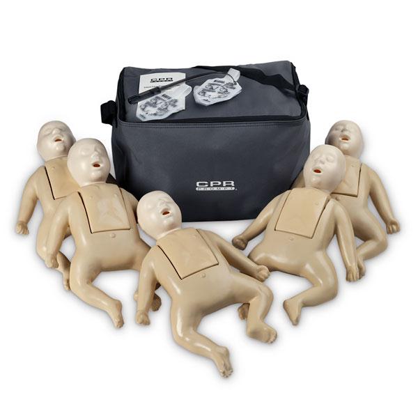 Nasco Healthcare Tan CPR Prompt TPAK 50T Infant Training Manikin Set LF06051U - 5.0 Each