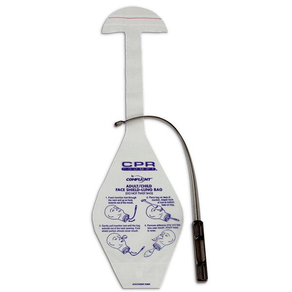 Face Shield/Lung Bags for CPR Prompt Manikins - LF06206U - 10 Each - MDL-NSCLF06206U