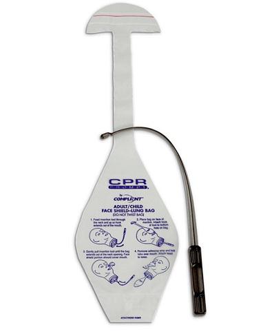 Face Shield/Lung Bags for CPR Prompt Manikins - LF06207 - 10 Each - MDL-NSCLF06207