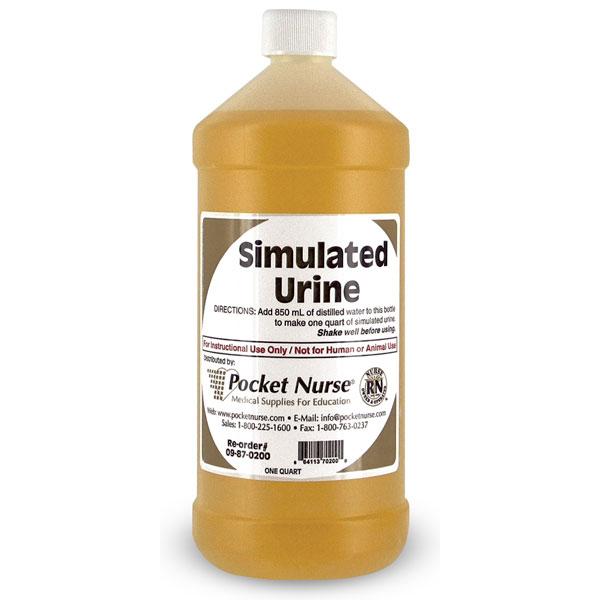 Pocket Nurse Educational Simulated Urine - PN01037U - 1 Each - MDL-NSCPN01037U