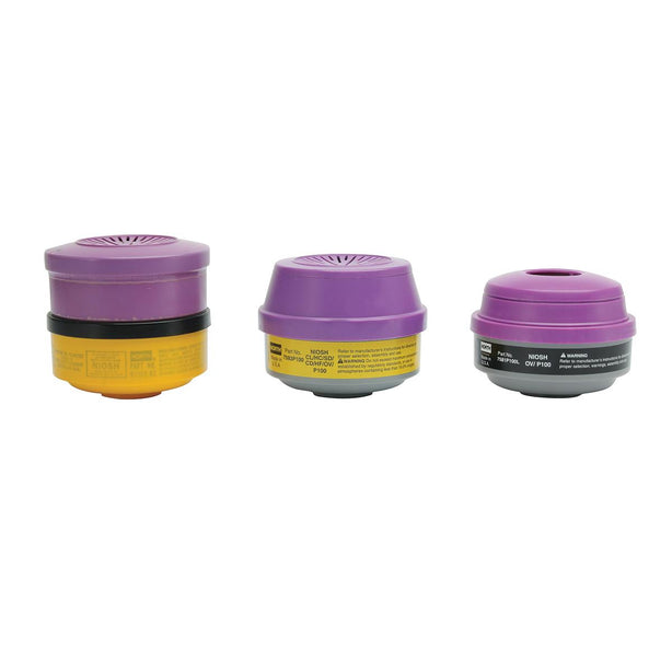 Honeywell N-Series Organic Vapor with P100 Filter Cartridge - 7581P100L - 12 Pack