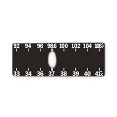 NOVAMED USA ACCUTHERM Liquid Crystal Forehead Temperature Trend Indicators 10-LC08-100 100 Each-MDL-NVA10LC08100