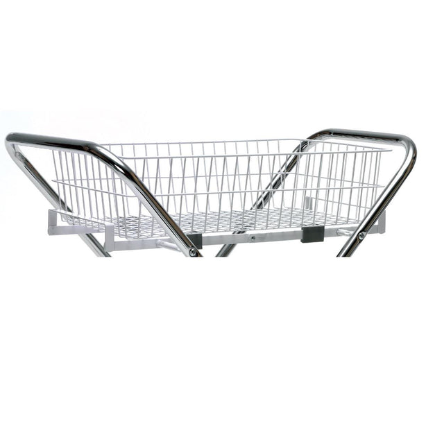 MarketLab and Accessories ML2336 FlexyCart Wire Basket for Cart Frame ML2333, 24.5" x 14" x 6" - MDL-NWSML2336 - 1 Each