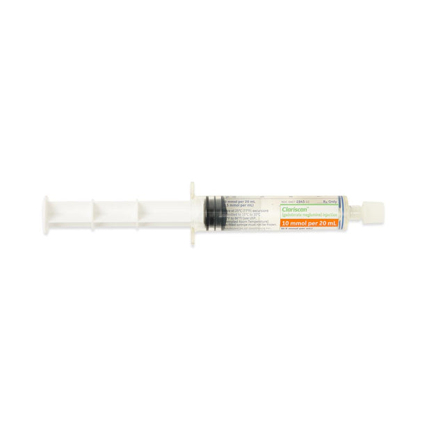 Ge Clariscan (Gadoterate Meglumine) Injection, 20 mL in 20 mL Prefilled Syringe - C220 - 10 Each