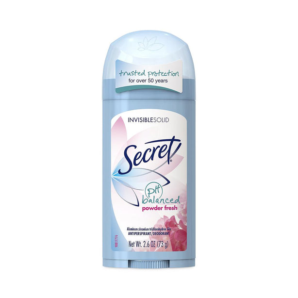 Procter & Gamble Secret Solid Antiperspirant / Deodorant 10037000123436 - 12.0 Each - MDL-O-T000123436