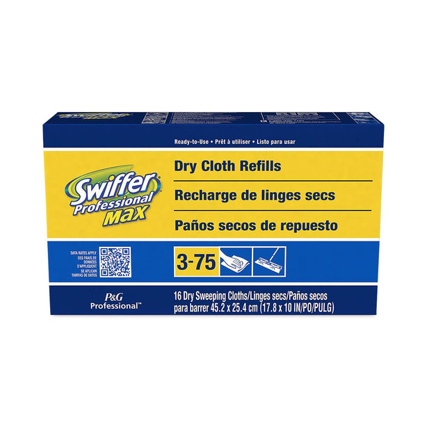 Procter & Gamble Swiffer Professional Max Dry Refill Cloth 10037000371097 - 96.0 Pack - MDL-O-T000371097