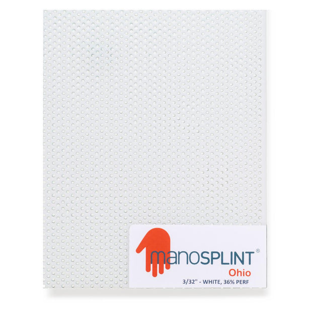 Kinetec Usa Manosplint Ohio 36% Perforation Splinting Material OHI3D36WH - 8.0 Each