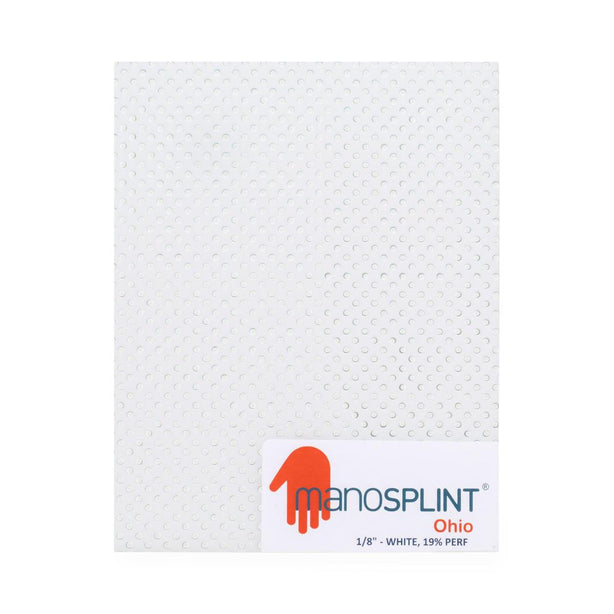 Kinetec Usa Manosplint Ohio 19% Perforation Splinting Material - OHI4S19WH