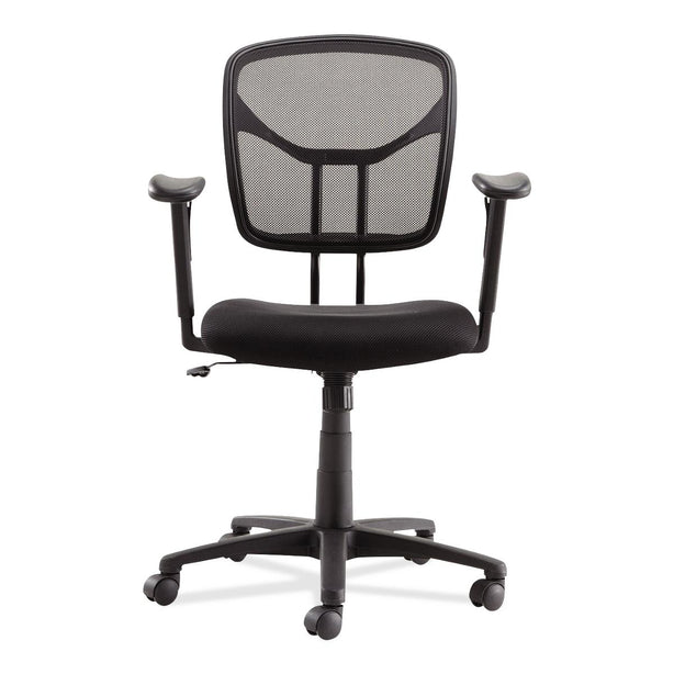 Essendant Swivel and Tilt Task Chair, Mesh, Black - MT4818 - 1 Each