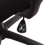 Essendant Swivel and Tilt Task Chair, Mesh, Black - MT4818 - 1 Each