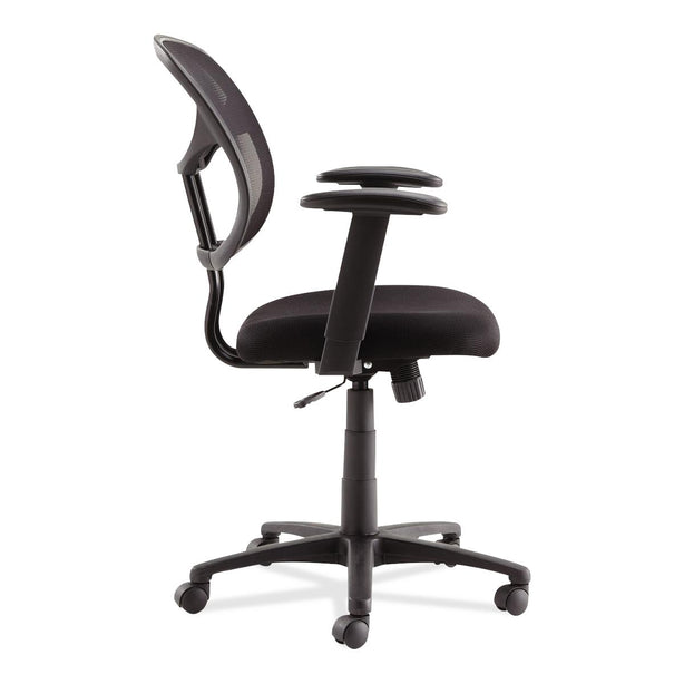 Essendant Swivel and Tilt Task Chair, Mesh, Black - MT4818 - 1 Each