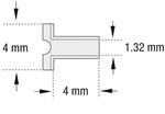 Olympus America Ultrasil Tiny T-Tube 70241076 - 6.0 Each
