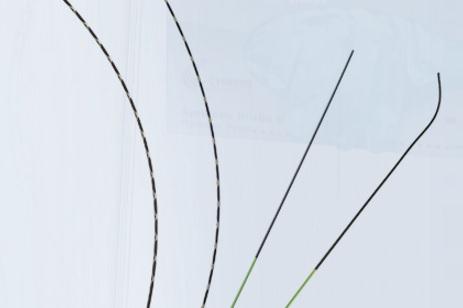VisiGlide and 2 VisiGlide2 Single-Use Guidewire with Straight Tip, 0.035" dia x 4500 mm working length - G-260-3545S - 1 Each