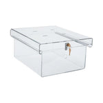 Omnimed Inc Clear Acrylic Refrigerator Lock Boxes 183000D - 1.0 Each - MDL-OMD183000D