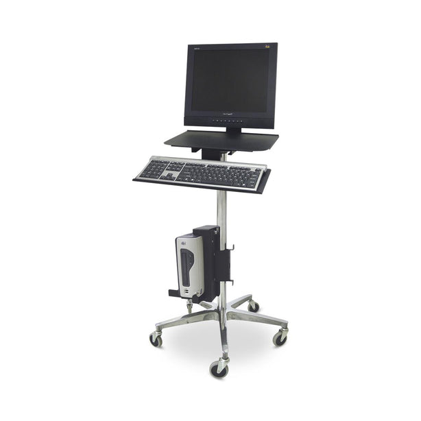 Omnimed Inc ERGO Computer Transport Stand with Cord Wrap 350713 - 1.0 Each