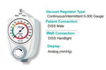 OHIO MEDICAL Ohio/Mercury Medical Suction Regulators VR-CIUD-DHA 1 Each - MDL-OMHVRCIUDDHA
