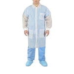 Halyard Health, Inc Spunbond Lab Coats with Sleeves and Cuff 10231 - 25.0 Each