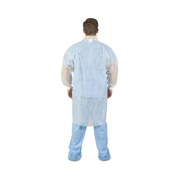 Halyard Health, Inc Spunbond Lab Coats with Sleeves and Cuff 10235 - 25.0 Each