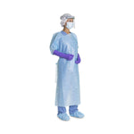Halyard Health, Inc Open-Back PE-Coated SMS Isolation Gowns with Thumb Loops 46946 100.0 Each-MDL-OML46946