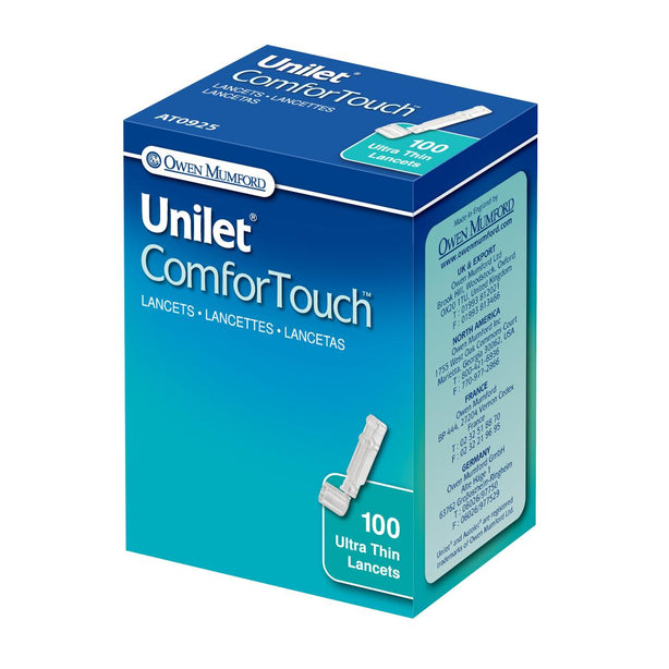 OWEN MUMFORD INC Unilet Excelite Lancets AT0925 100 Each-MDL-OMMAT0925Z