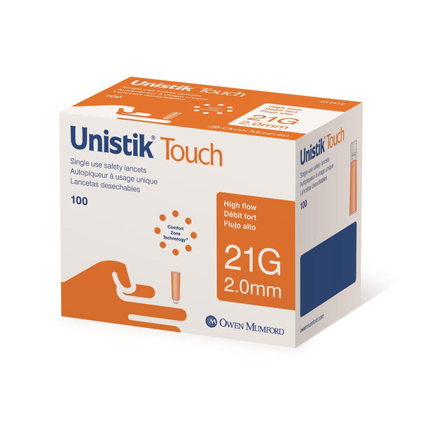 OWEN MUMFORD INC Unistik Safety Lancets AT 1412 4000 Each - MDL-OMMAT1412