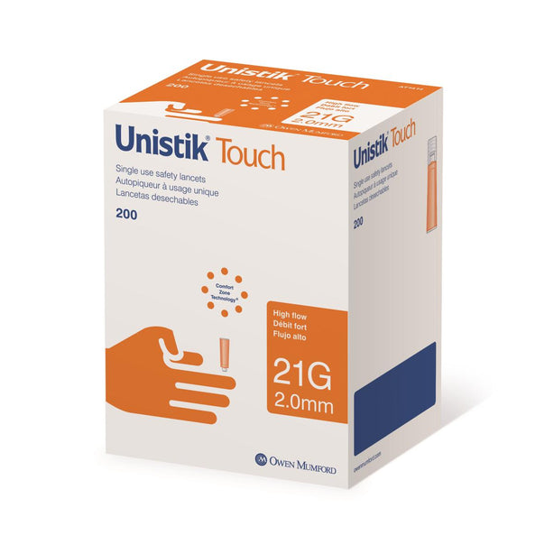 OWEN MUMFORD INC Unistik Safety Lancets AT 1414 4000 Each - MDL-OMMAT1414
