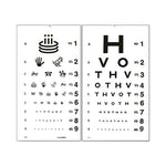 Accutome, Inc HOTV Letters / Allen Figures Eye Charts AX13237 1.0 Each