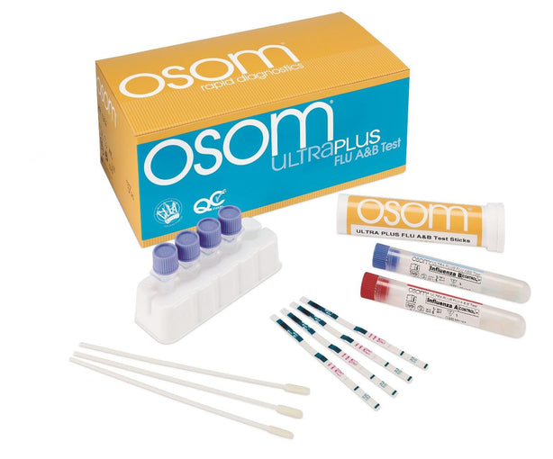 Sekisui Diagnostics OSOM Ultra Plus Flu A and B Test 1032 - 25.0 Each