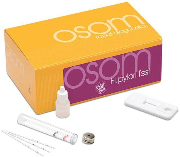 Sekisui Diagnostics OSOM H. pylori Test Kit 175 - 25.0 Each - MDL-OSOM175