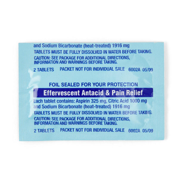 Perrigo Effervescent Antacid and Pain Relief Tablets TW00148 1.0 box-MDL-OTC001488