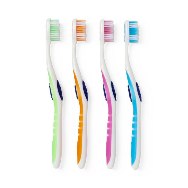 Adult Toothbrush with Soft Bristles by Ascend, 2 per pk, Excellence Daily - ATB-510A