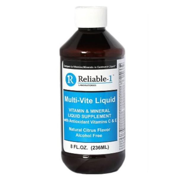 Reliable 1 Laboratories Multi-Vite Liquid Vitamin and Mineral Supplement 369618008588 1.0 Bottle-MDL-OTC008588