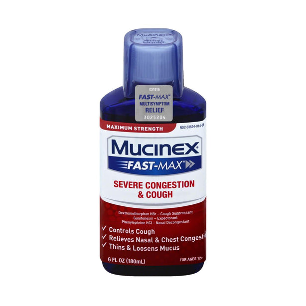 Mucinex Cough and Cold Medicine - 63824-0540-66 - 1 Each - MDL-OTC014654