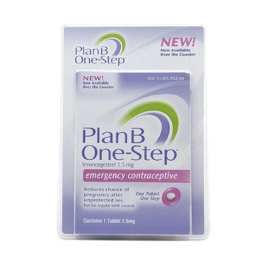 Teva Pharmaceuticals Usa Plan B One-Step Emergency Contraceptive 51285-0162-88 - 1.0 box
