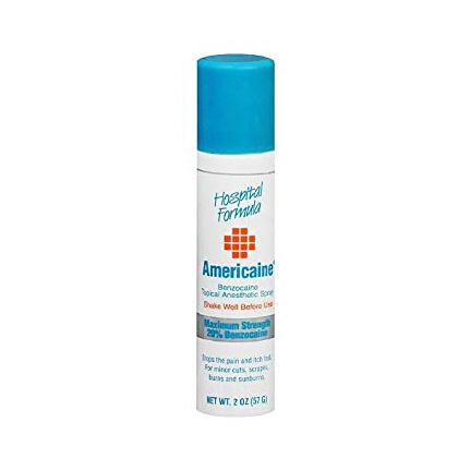 Americaine Benzocaine Topical Anesthetic Aerosol Spray - 63736-0378-02 - 1 Each - MDL-OTC037802