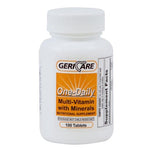 Geri-Care Pharmaceuticals with GeriCare Multivitamin and Minerals Tablet, 100 per Bottle - OTC053101