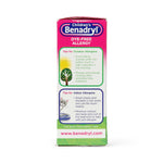 Johnson & Johnson Children's Benadryl Dye-Free Allergy Liquid 50580-0535-01 -